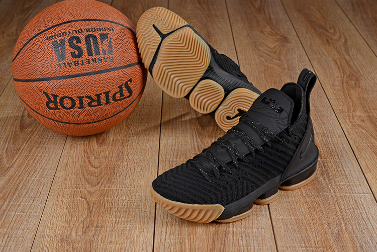 nike lebron 18 black gum